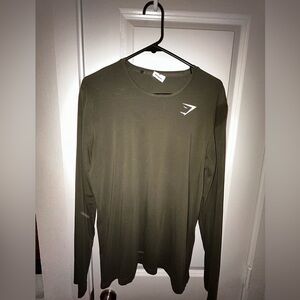 Men’s gymshark long sleeve workout fit